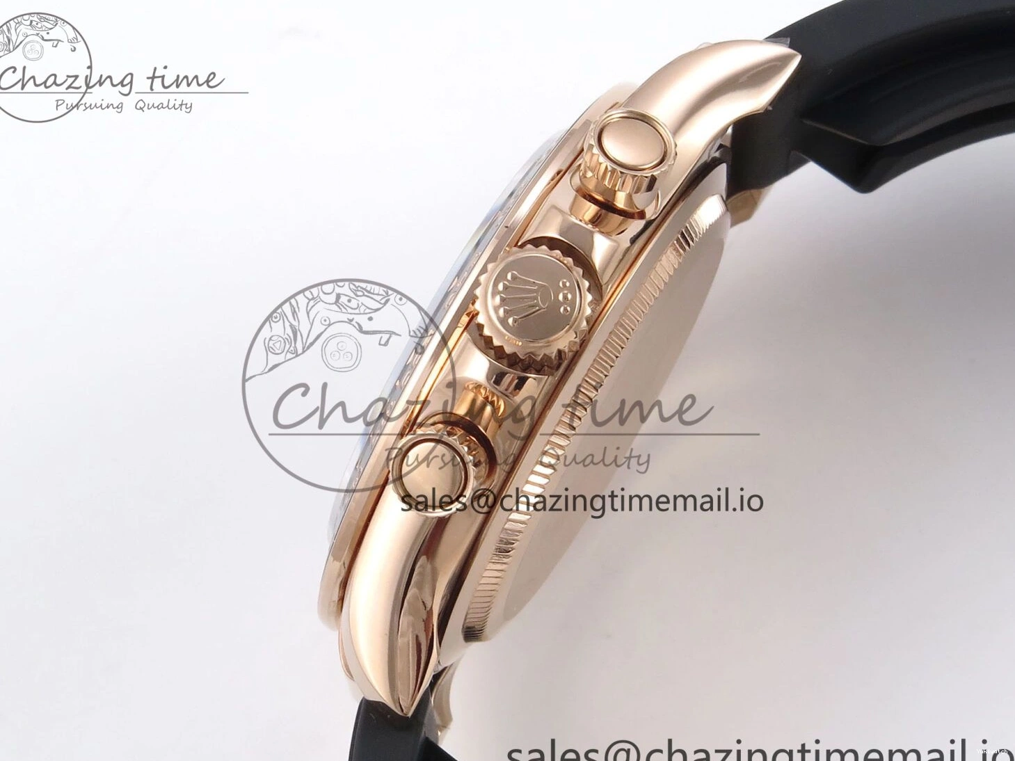 1:1 V6（Gain Dial SH4131 on Oysterflex Daytona RG 126515 Best Strap Weight） Black QF Edition 0524